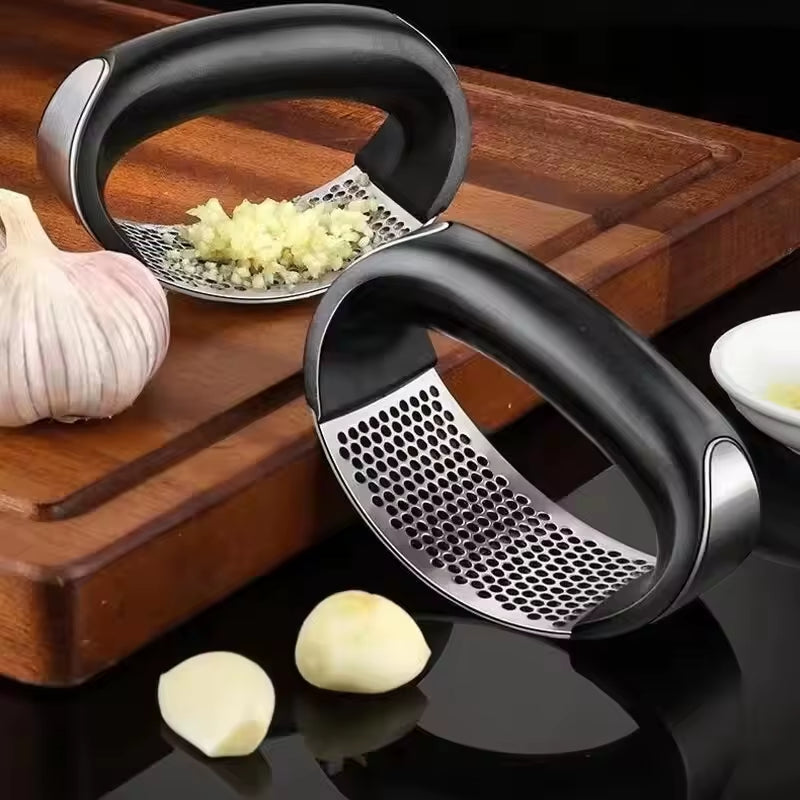 Premium Stainless Steel Garlic Press