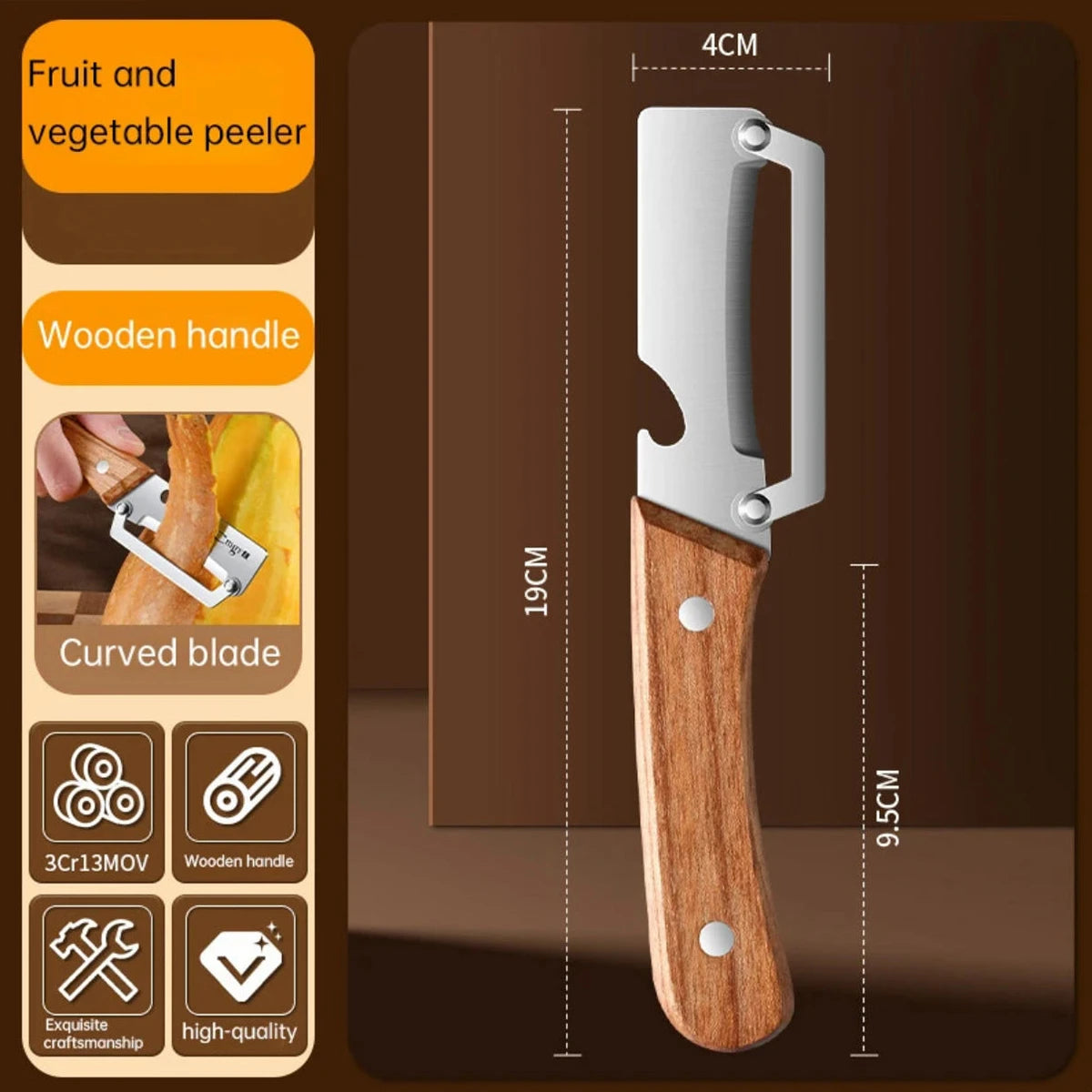 SmoothGlide Premium Kitchen Peeler