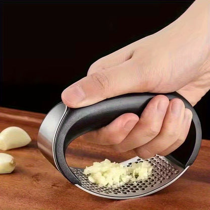 Premium Stainless Steel Garlic Press
