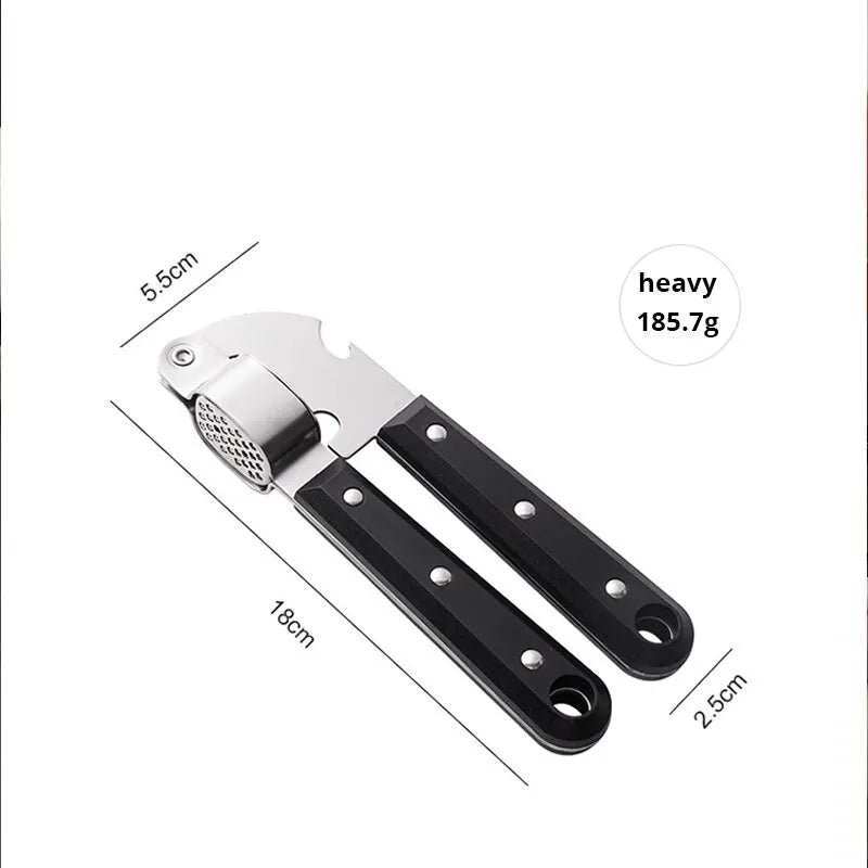Easy Press Stainless Steel Garlic Crusher