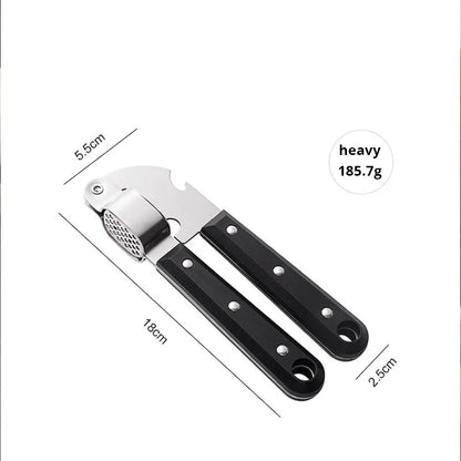 Easy Press Stainless Steel Garlic Crusher