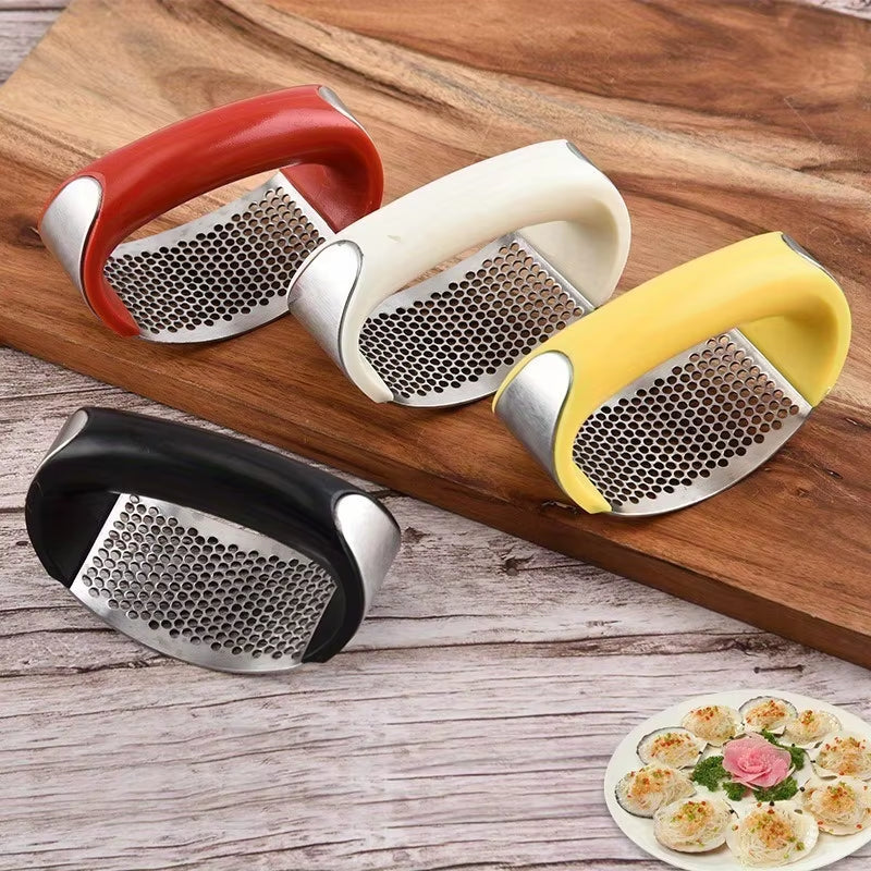 Premium Stainless Steel Garlic Press