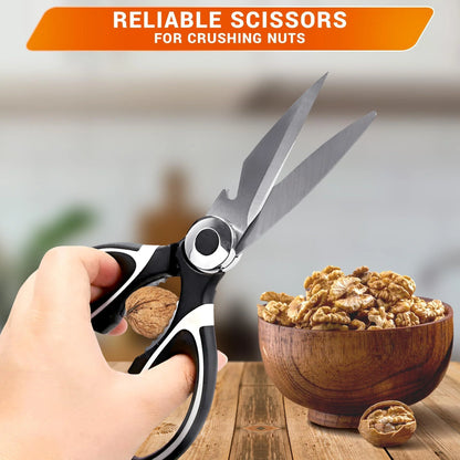 Premium Kitchen Shears for Meat, Fish & BBQ